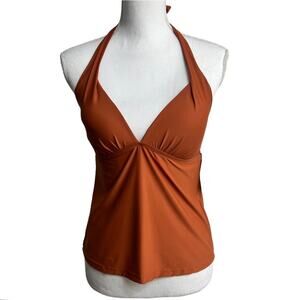 Antonio Melani XS Women Orange Brown Swimming Tankini Brand New